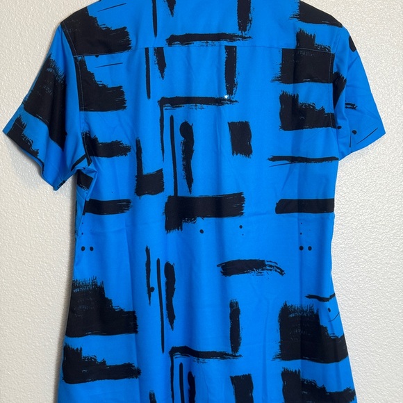 DIXXON Blue Casual Button Down Shirt - Picture 2 of 5